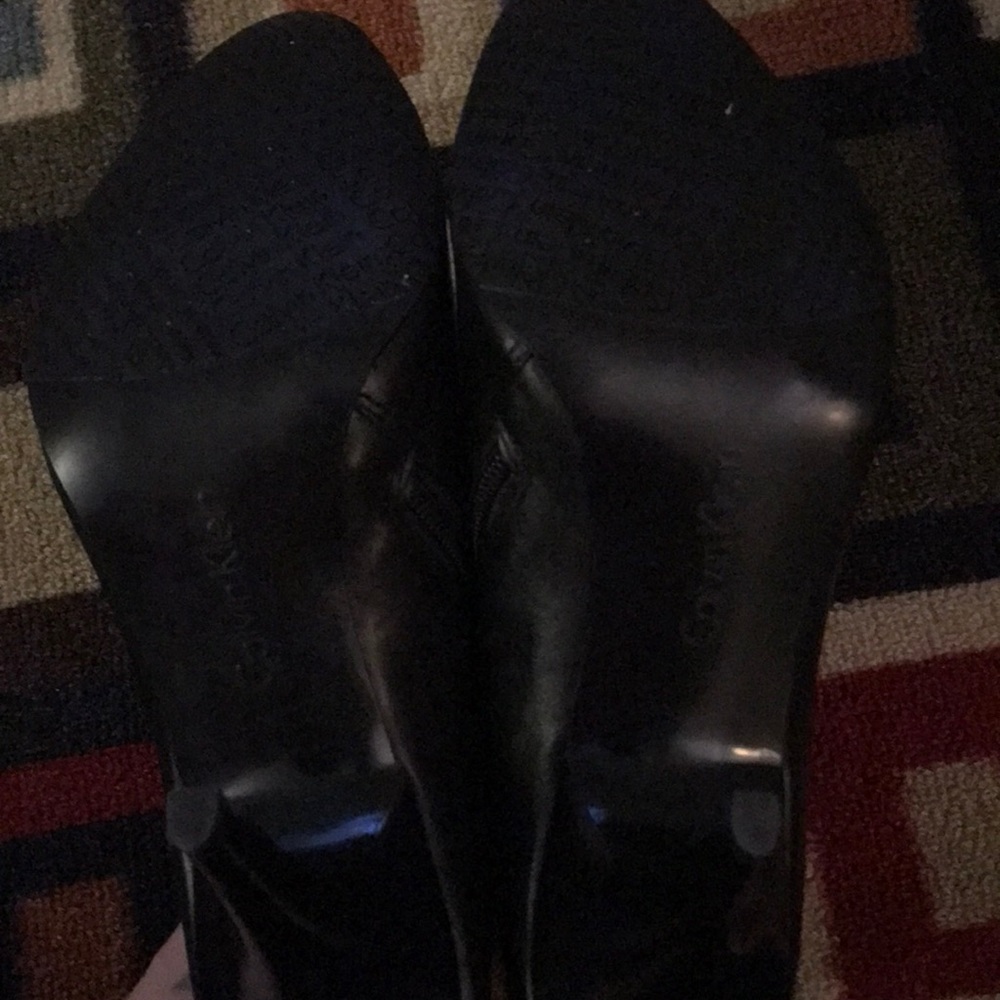 Calvin Klein Leather Booties - Picture 3 of 4